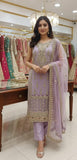 Falak: The Embellished Lilac Formal Ensemble