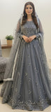 Sitara-e-Shab: The Starry Grey Embellished Gown