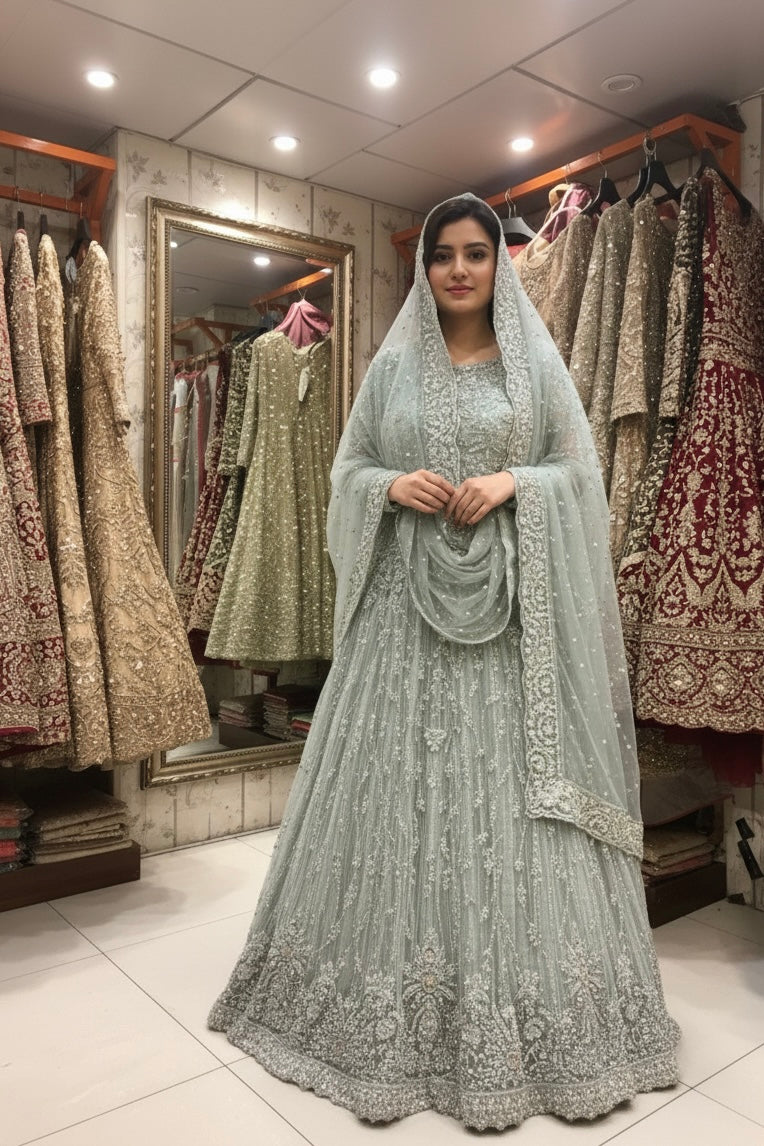 Frozen Fantasy Blue Maxi