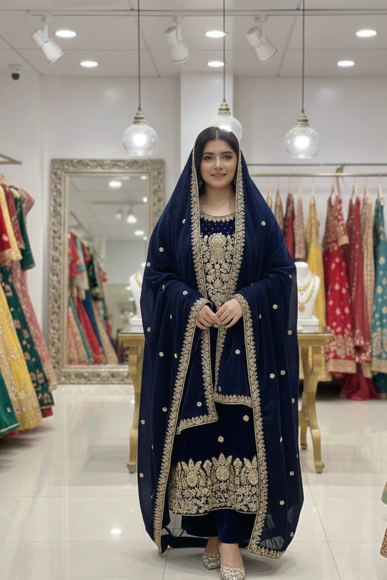 The Royal Azure Velvet