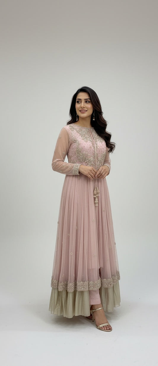 Blush Pink Festive Gown